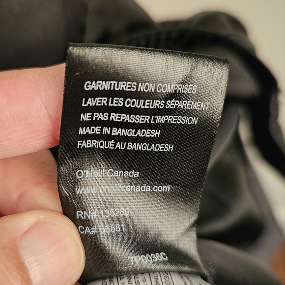 O'Neill Exile grey thinsulate firewall hyperdry waterproof ski jacket size XL - Picture 14 of 14